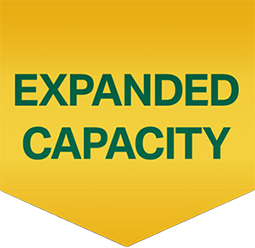 Expanded Capacity